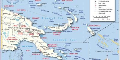 מפה של tari פפואה גינאה החדשה 